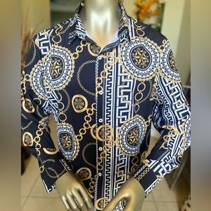 Stylish Long Sleeve button down shirt